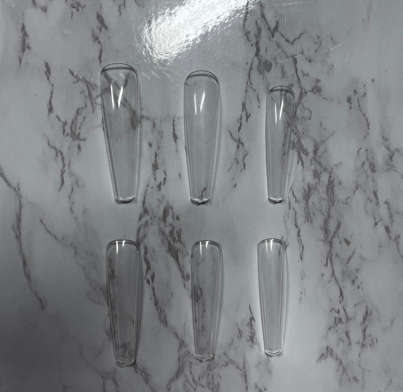 550 pcs Full/Half Cover Clear Professional high quality Nail tips