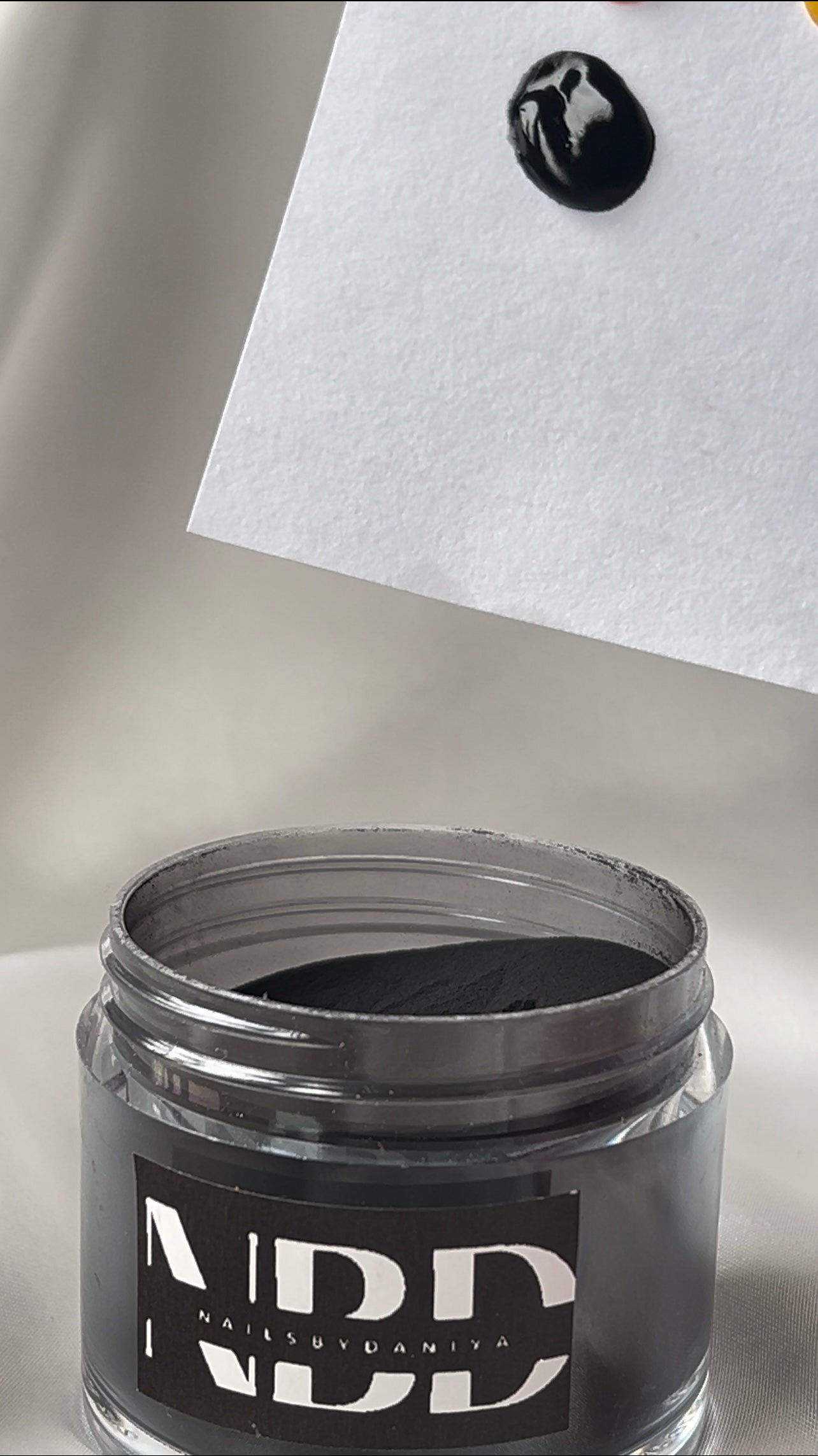 Smokey Black Pigmented Acrylic Powder