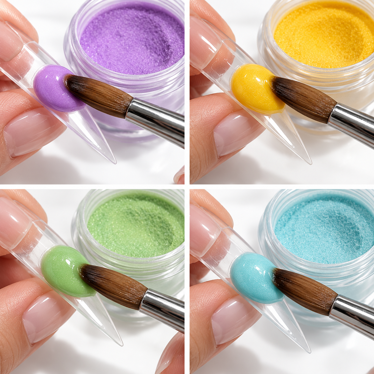 NBD Pastel Spring Professional Acrylic Nail powder collection buttery Smooth application