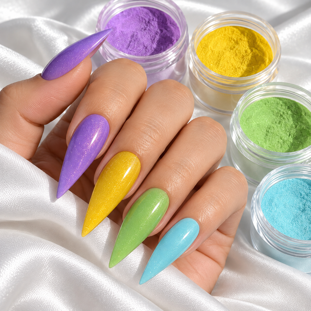 NBD Pastel Spring Professional Acrylic Nail powder collection buttery Smooth application