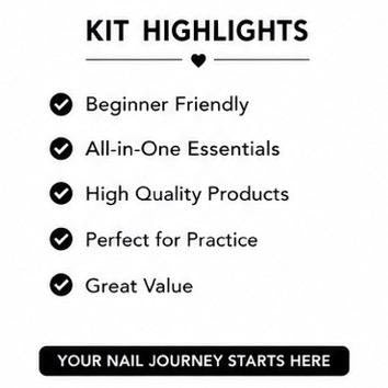 Pro Beginner Acrylic Nail Complete Kit