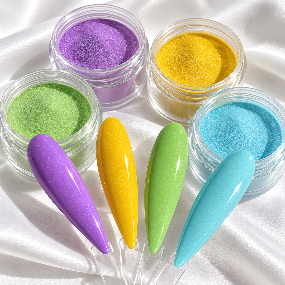 NBD Pastel Spring Professional Acrylic Nail powder collection buttery Smooth application